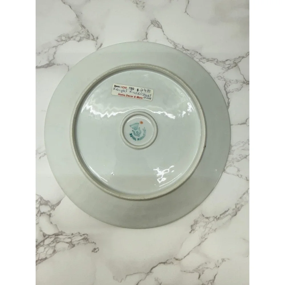 Royal Rudolstadt Porcelain Plate‎